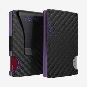 Flash Deal Alert Flash Sale Alert Now 001 Money Clip Wallet (Stealth Black/Nebula Purple)