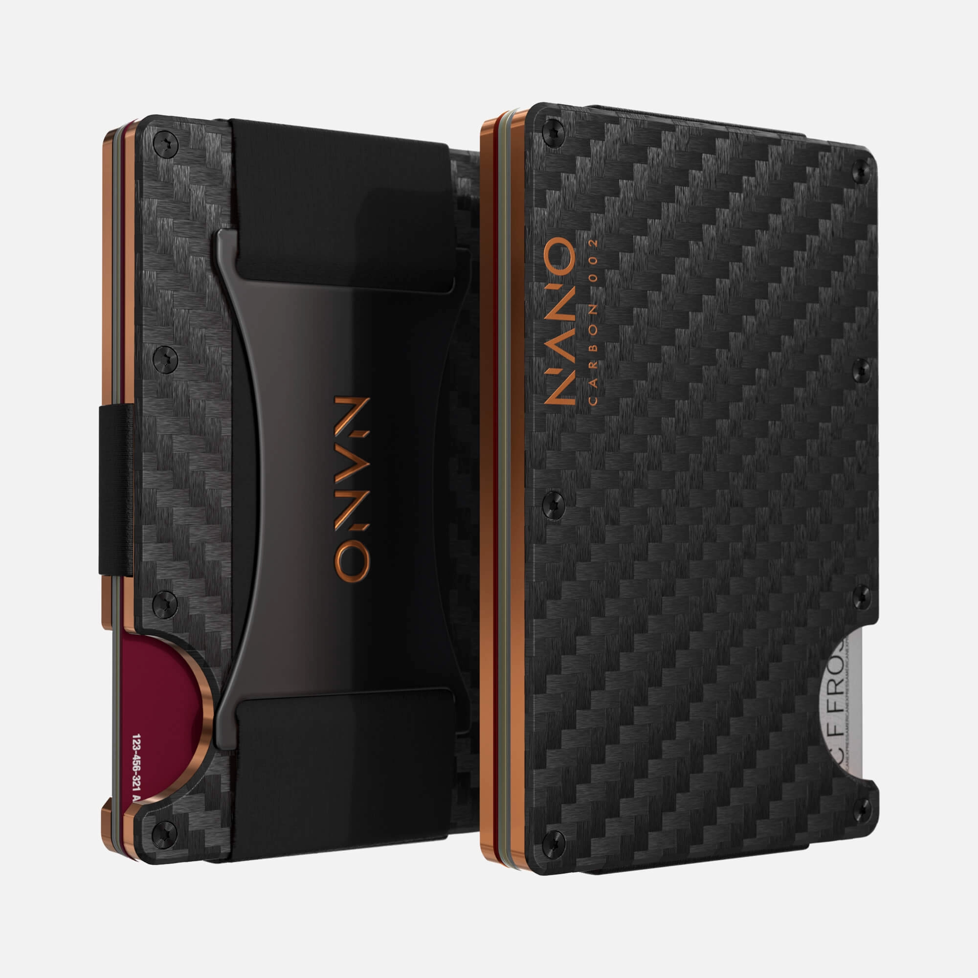 002 Cash Strap Wallet (Stealth Black/Ventura Orange) Shop Hot Deals