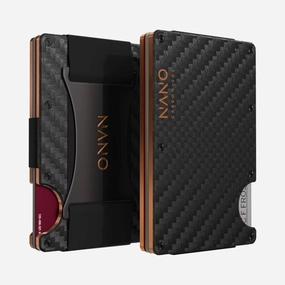 002 Cash Strap Wallet (Stealth Black/Ventura Orange) Shop Hot Deals