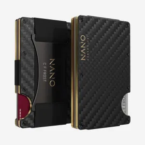 Clearance Sale Shop the Savings Now 007 Personalised Cash Strap Wallet (Stealth Black/Spectre Gold)