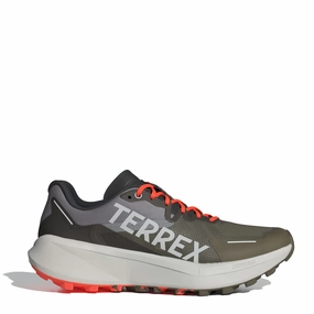 Adidas Terrex Agravic 3 Trail Running Shoes Olive Strata / Grey One / Semi Impact Orange Gift Sale Event