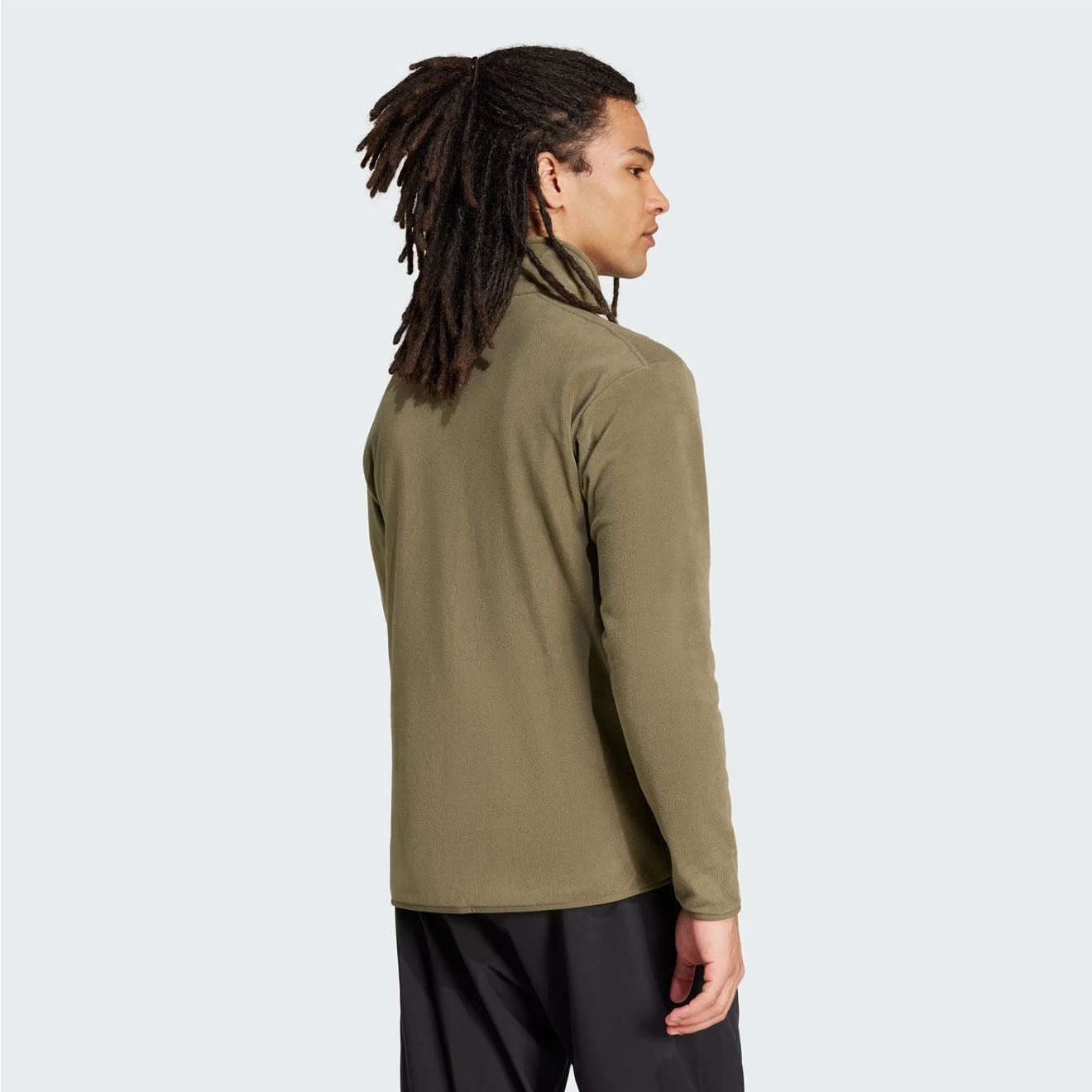 Best Seller Discount EndofWeek Deals Adidas Terrex Essential Full Zip Fleece Olive Strata