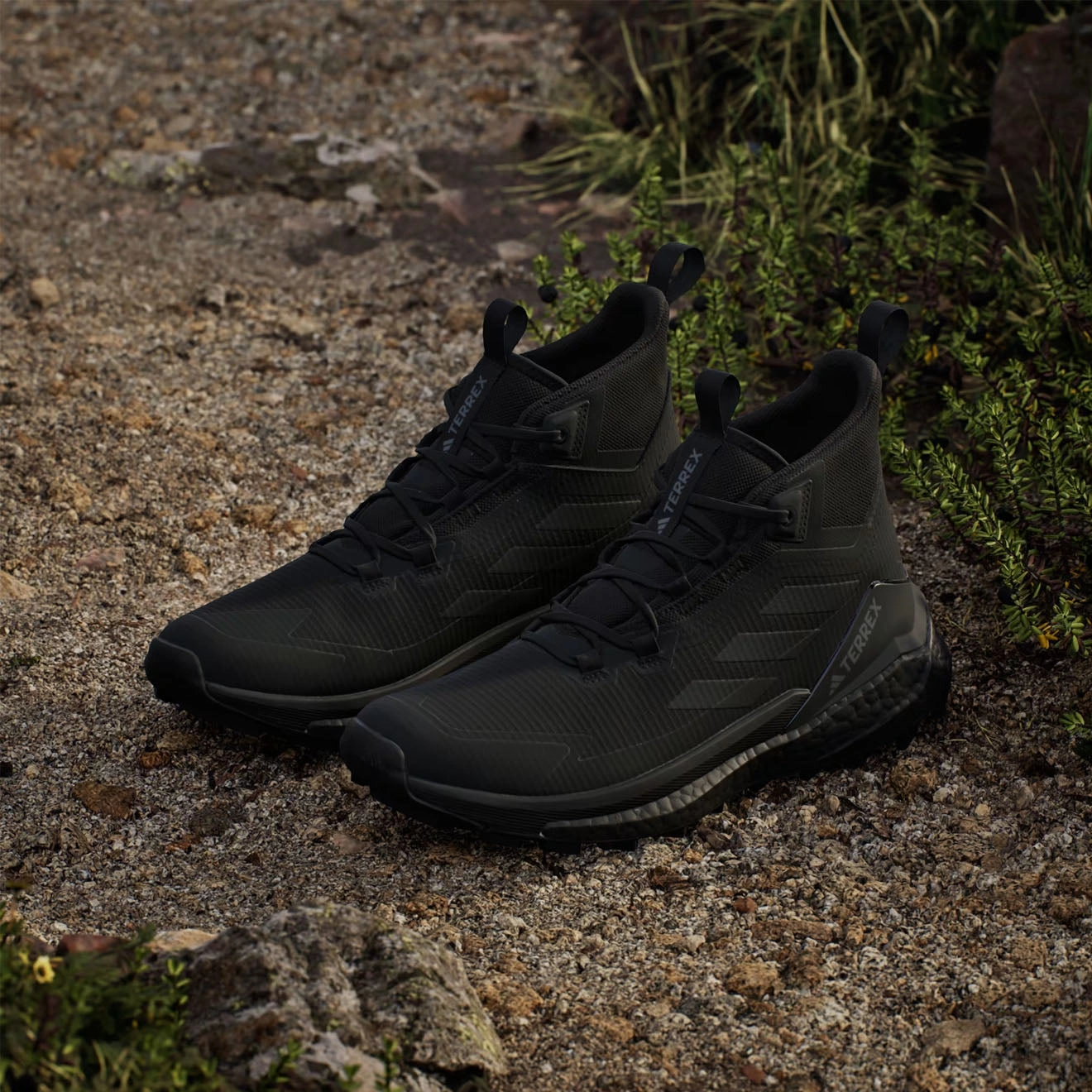 Limited Stock Alert Flash Sale Alert Adidas Terrex Free Hiking Shoes 2 Black