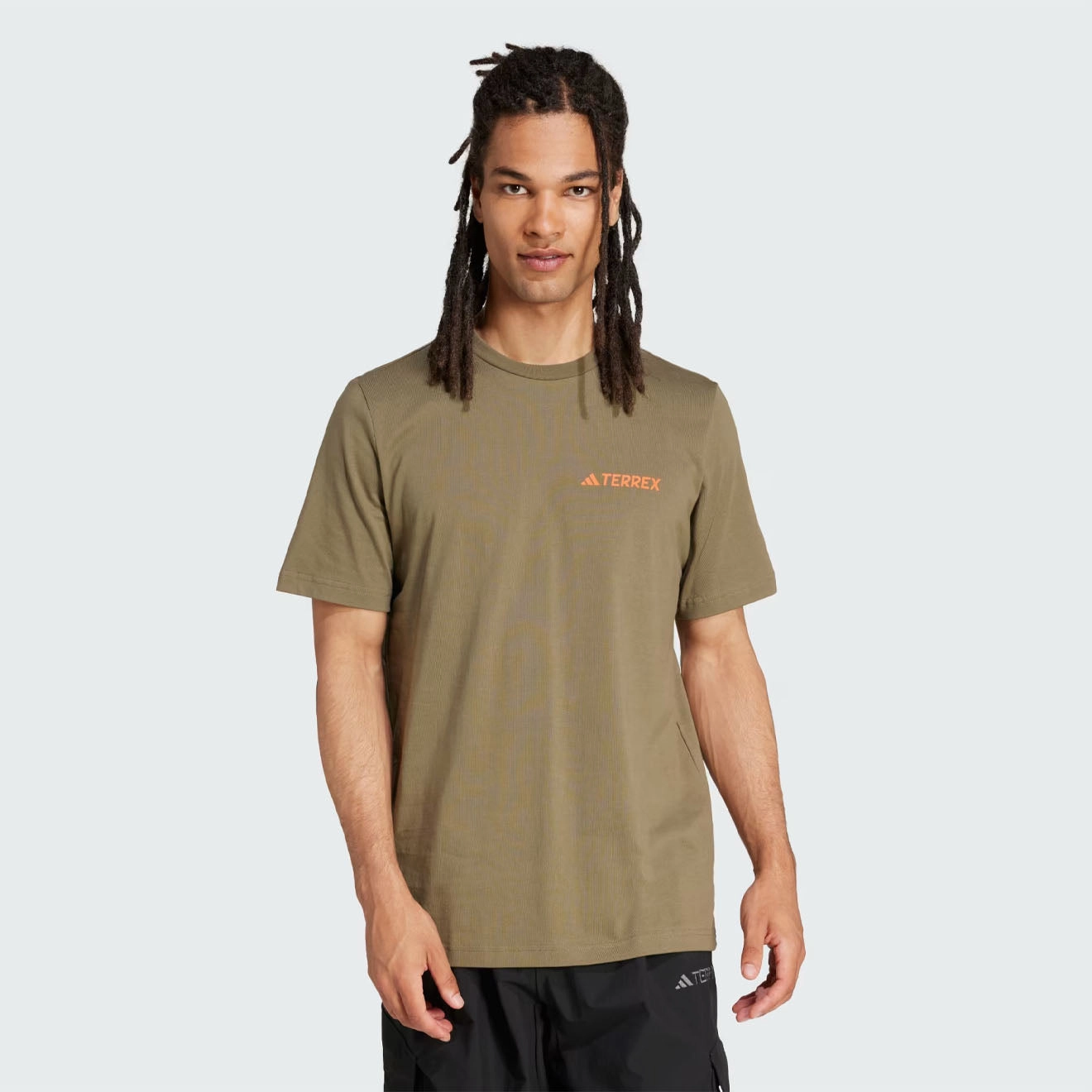 Big Sale Today Dont Miss Todays Deal Adidas Terrex Graphic T-Shirt Olive Strata
