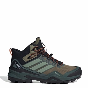 Hot Price Drop Adidas Terrex Hiking Boots Skychaser Mid Olive Strata / Silver Green / Core Black