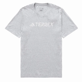 Sweet Deal Inside MustHave Deal Adidas Terrex Logo T-Shirt Grey