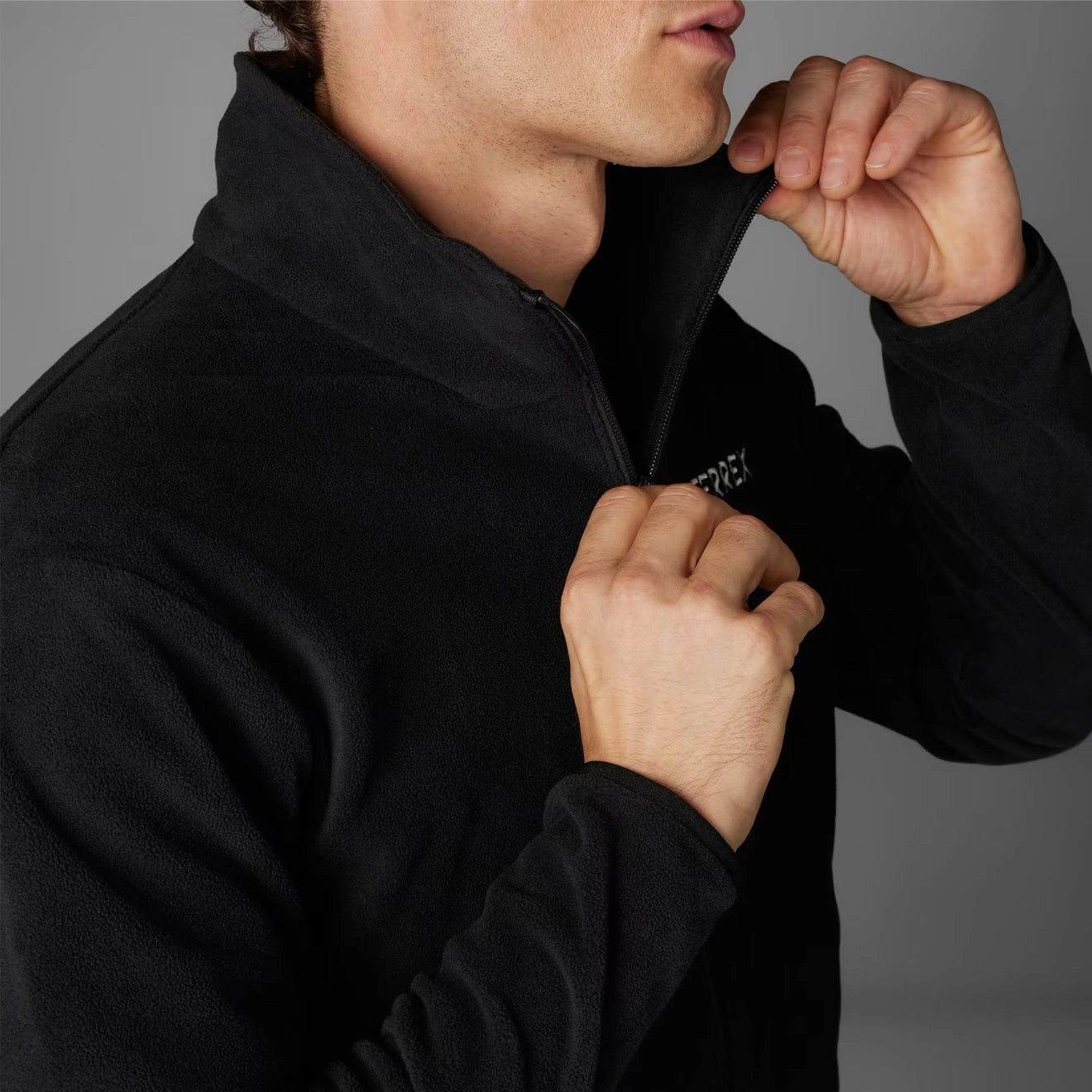 Limited Stock Hot Deal Adidas Terrex Multi Essentials Full-Zip Fleece Jacket Black