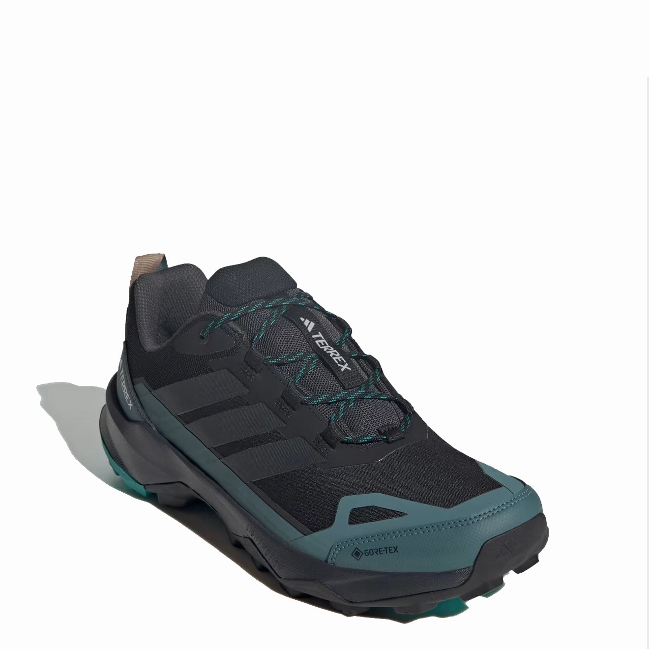 Big Savings Alert Save Today Only Adidas Terrex Skychaser Ax5 Gore-Tex Hiking Shoes Core Black / Carbon / Pure Teal