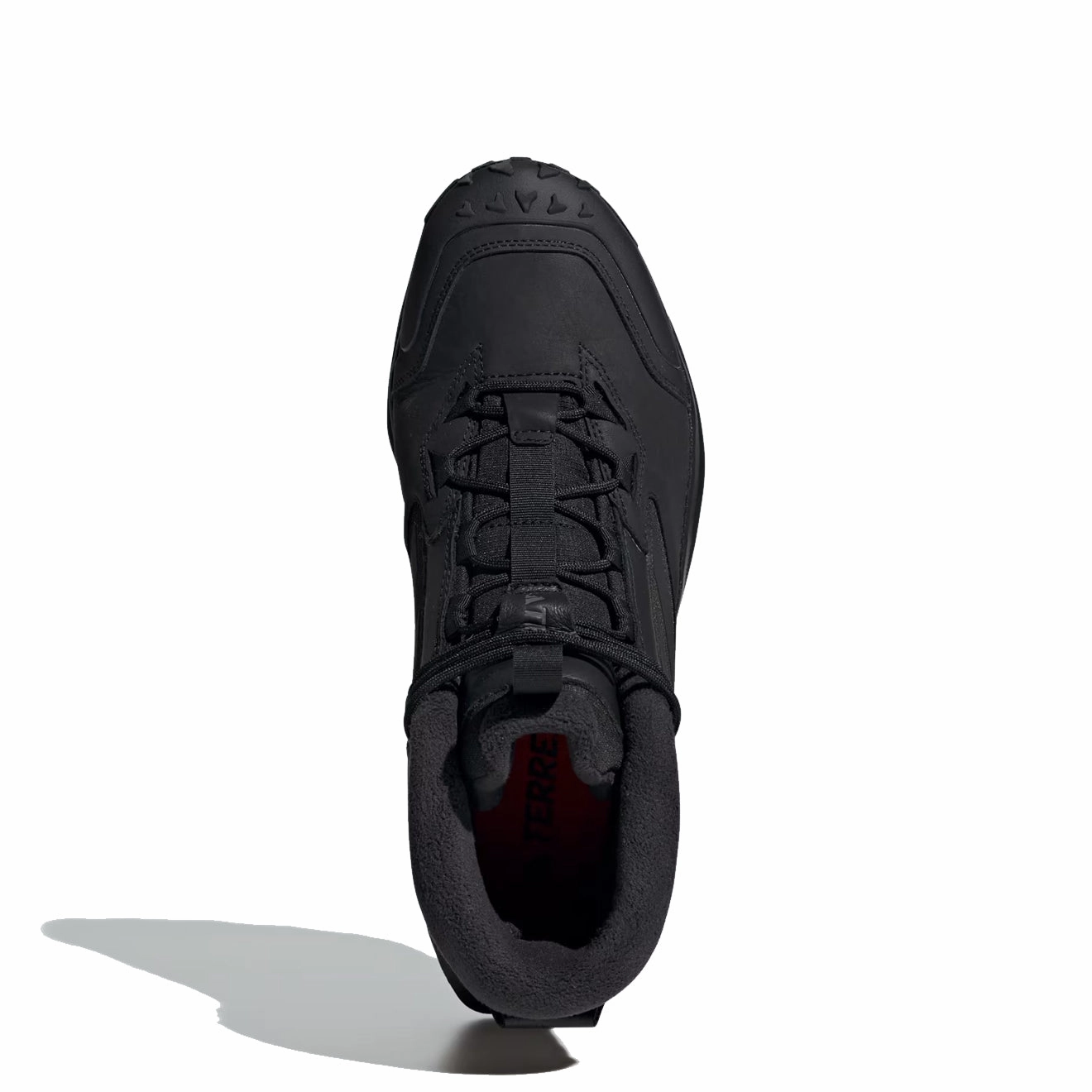 Deal of the Day Todays Special Savings Adidas Terrex Winter Leather Mid Cut Boots Core Black / Core Black / Grey Four