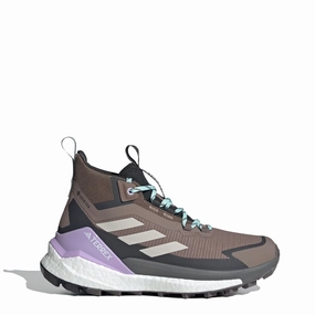 Adidas Terrex Womens Free Hiker 2.0 Gore-Tex Hiking Shoes Trace Brown / Beige / Carbon EndofWeek Deals