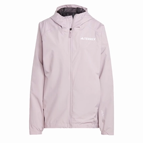 Adidas Terrex Womens Multi 2L Rain.Rdy Jacket Preloved Fig Flash Deal Alert EndofWeek Deals