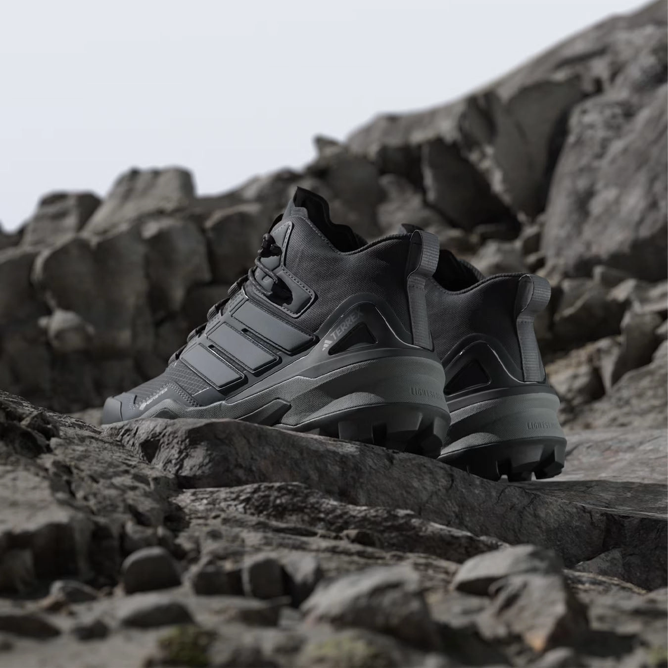 Price Drop Frenzy Adidas Terrex Womens Terrex Skychaser Hiking Boots Mid Gtx Black