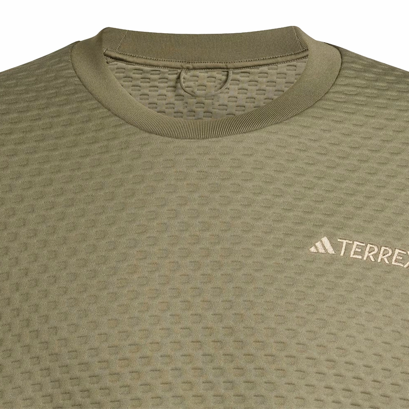 Mega Discount Today Daily Special Offer Adidas Terrex Xploric Crewneck Sweatshirt Olive Strata