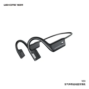 Air-Conduction Wireless Earphone, Black