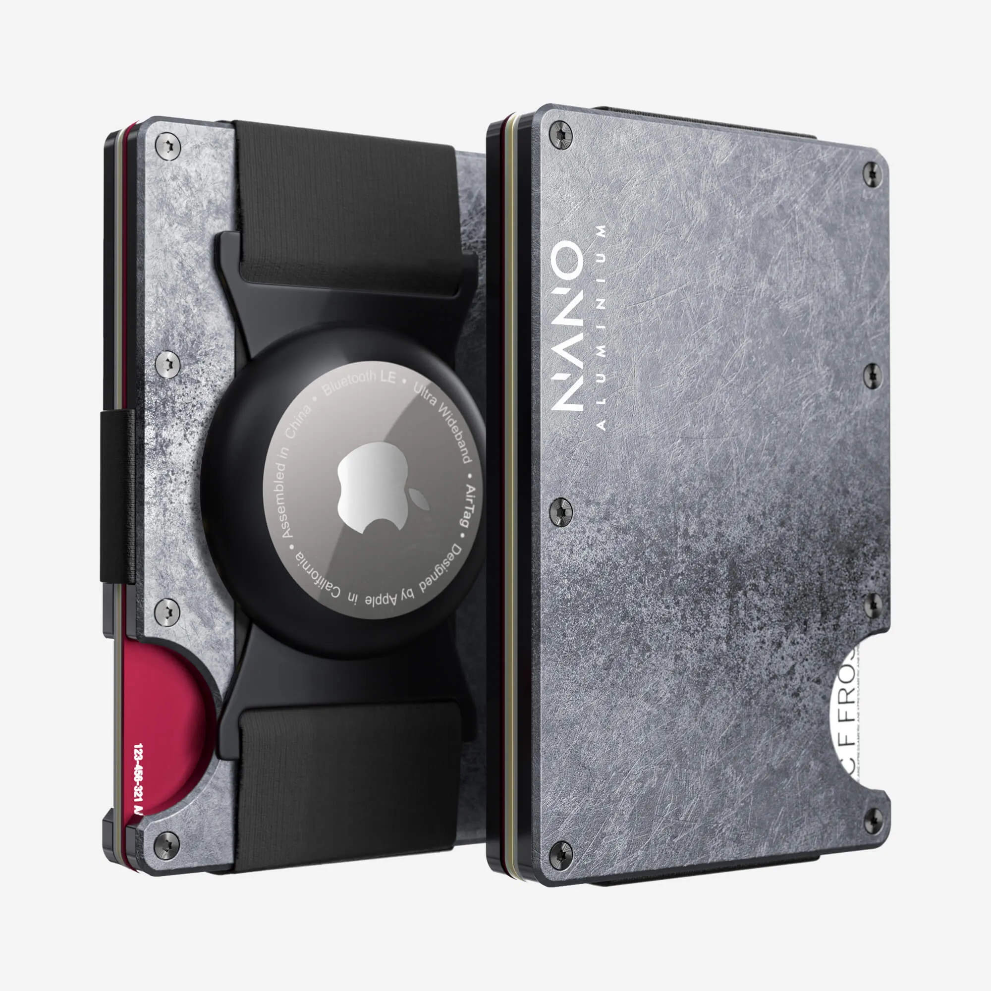 Airtag Cash Strap Wallet (Dark Storm) Clearance Event Today