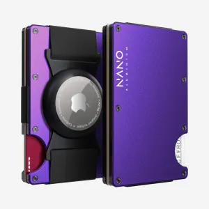 Airtag Cash Strap Wallet (Nebula Purple) Limited Stock Hot Deal Best Deal Online