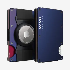 Last Chance Steal Airtag Cash Strap Wallet (Skyfall Navy)