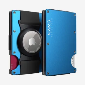 Clearance Sale Now Airtag Cash Strap Wallet (Velocity Blue)