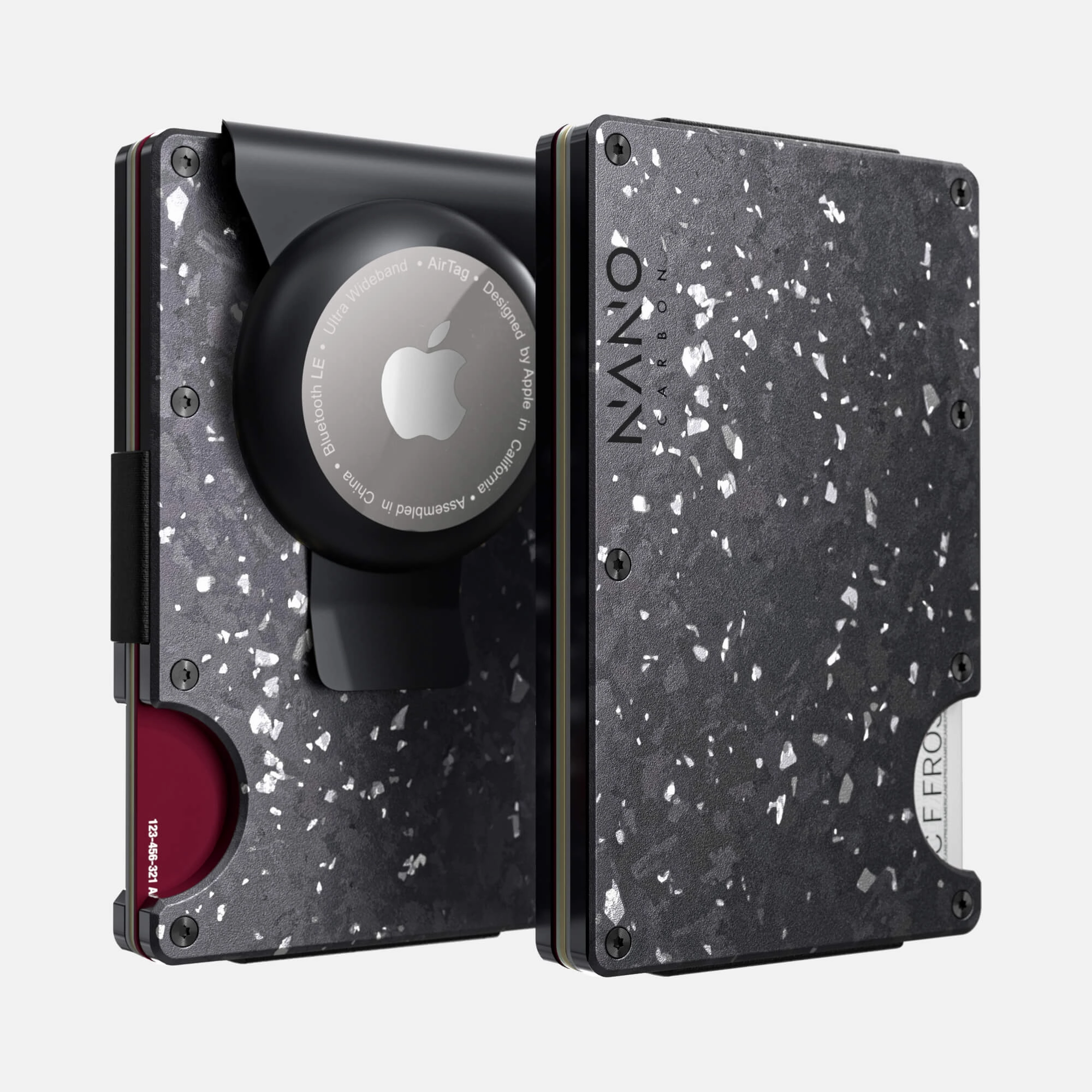 Grab Your Hot Pick Airtag Money Clip Wallet (Nero/Argento)