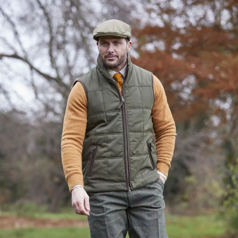 Hot Pick Deal Today Only Discount Alert Alan Paine Kexby Mens Gilet - Olive