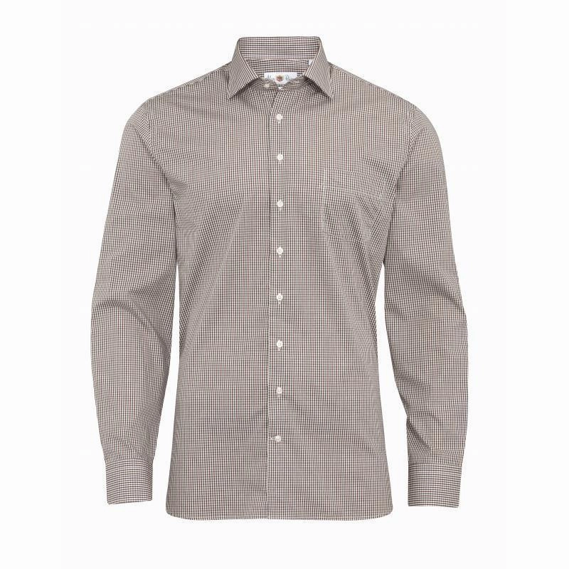 Special Deal Frenzy Limited Stock Hot Deal Alan Paine Dunsdale Mens Cotton Shirt - Burgundy Check