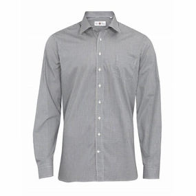 Online Exclusive Savings Alan Paine Dunsdale Mens Cotton Shirt - Navy Check
