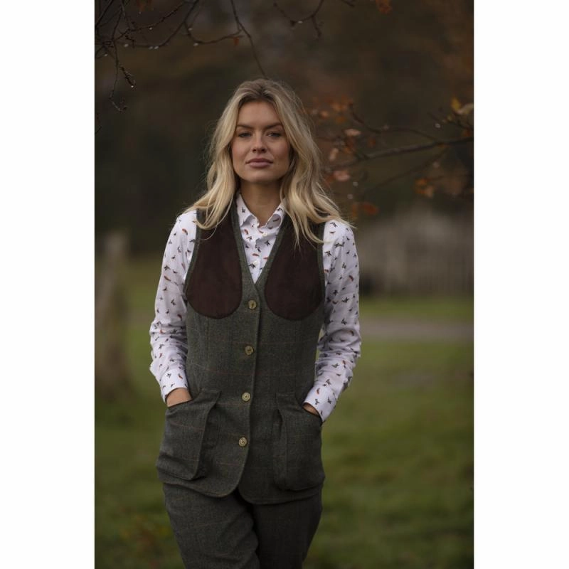 Sweet Deal Inside Surprise Discount Today Alan Paine Lawen Ladies Shirt - Country Print