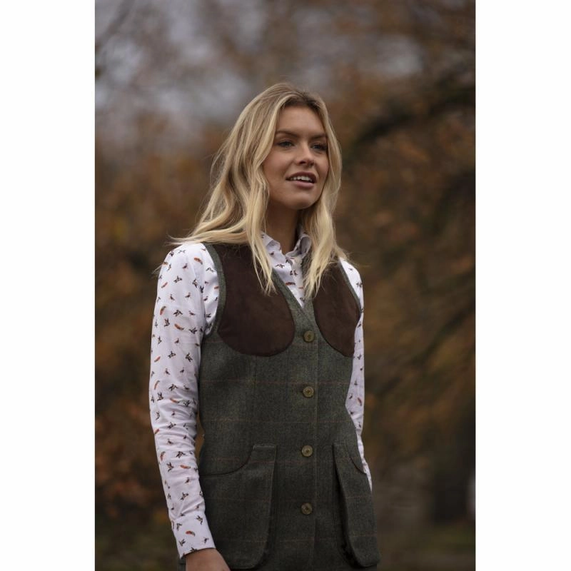 Hot Offer Event Alan Paine Lawen Ladies Shirt - Country Print