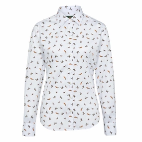 Shop Smart Deals Flash Sale Now Alan Paine Lawen Ladies Shirt - Country Print