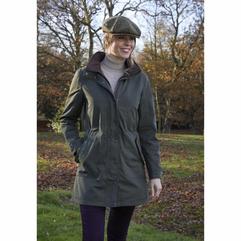 Alan Paine Milwood Waterproof Ladies Jacket - Olive Daily Special Offer Unmissable Deal Today