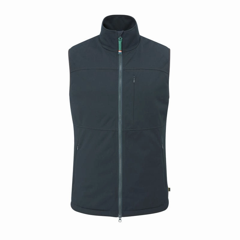 Alan Paine Mossley Windstopper Mens Gilet - Navy Mega Discount Today