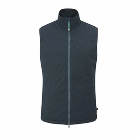 Alan Paine Mossley Windstopper Mens Gilet - Navy Mega Discount Today