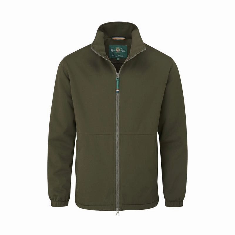 Big Price Drop Clearance Alert Now Alan Paine Mossley Windstopper Mens Waterproof Jacket - Olive