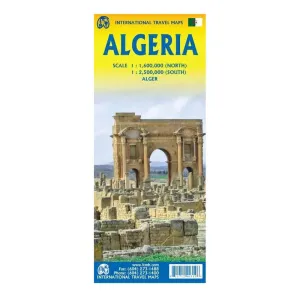 Algeria Map - Itmb Today Only Hot Sale