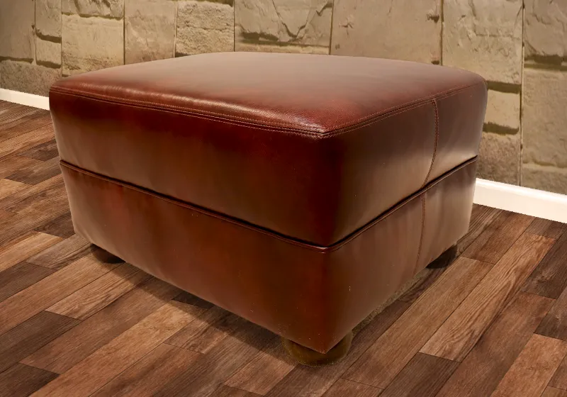 American Classics Leather - 365 Deacon - Ottoman
