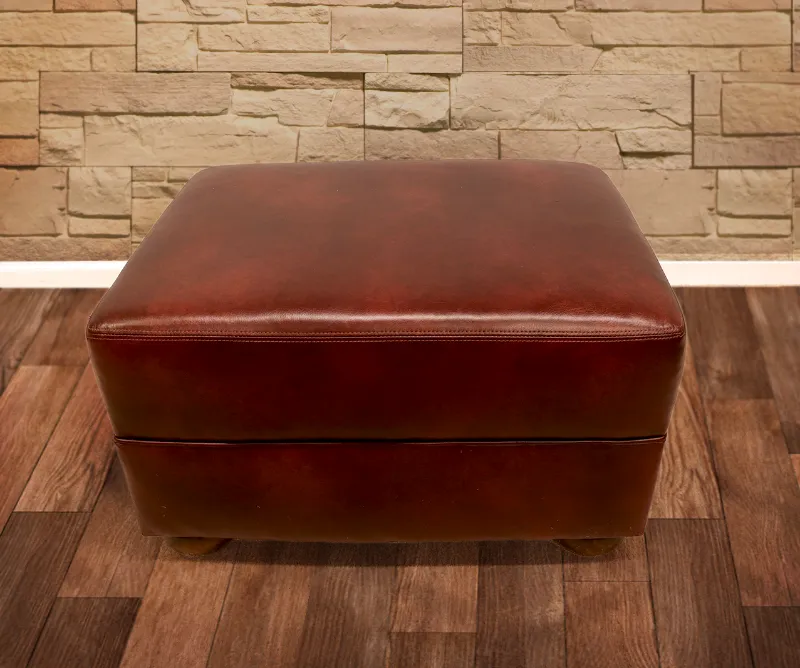 American Classics Leather - 365 Deacon - Ottoman