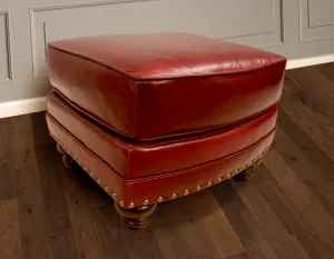 American Classics Leather - 881 Reagan - Ottoman
