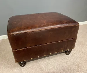 American Classics Leather - 959 Hampton - Ottoman