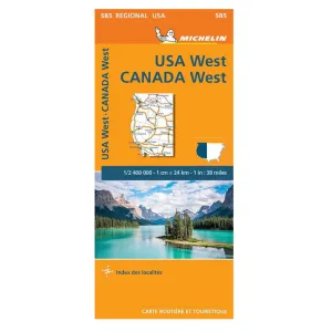 Today Only Special American West And Canadian West Map