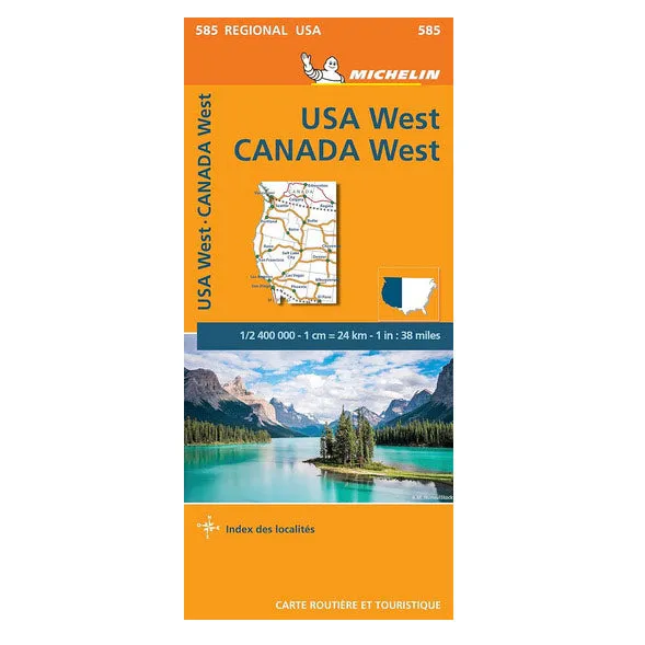 Today Only Special American West And Canadian West Map