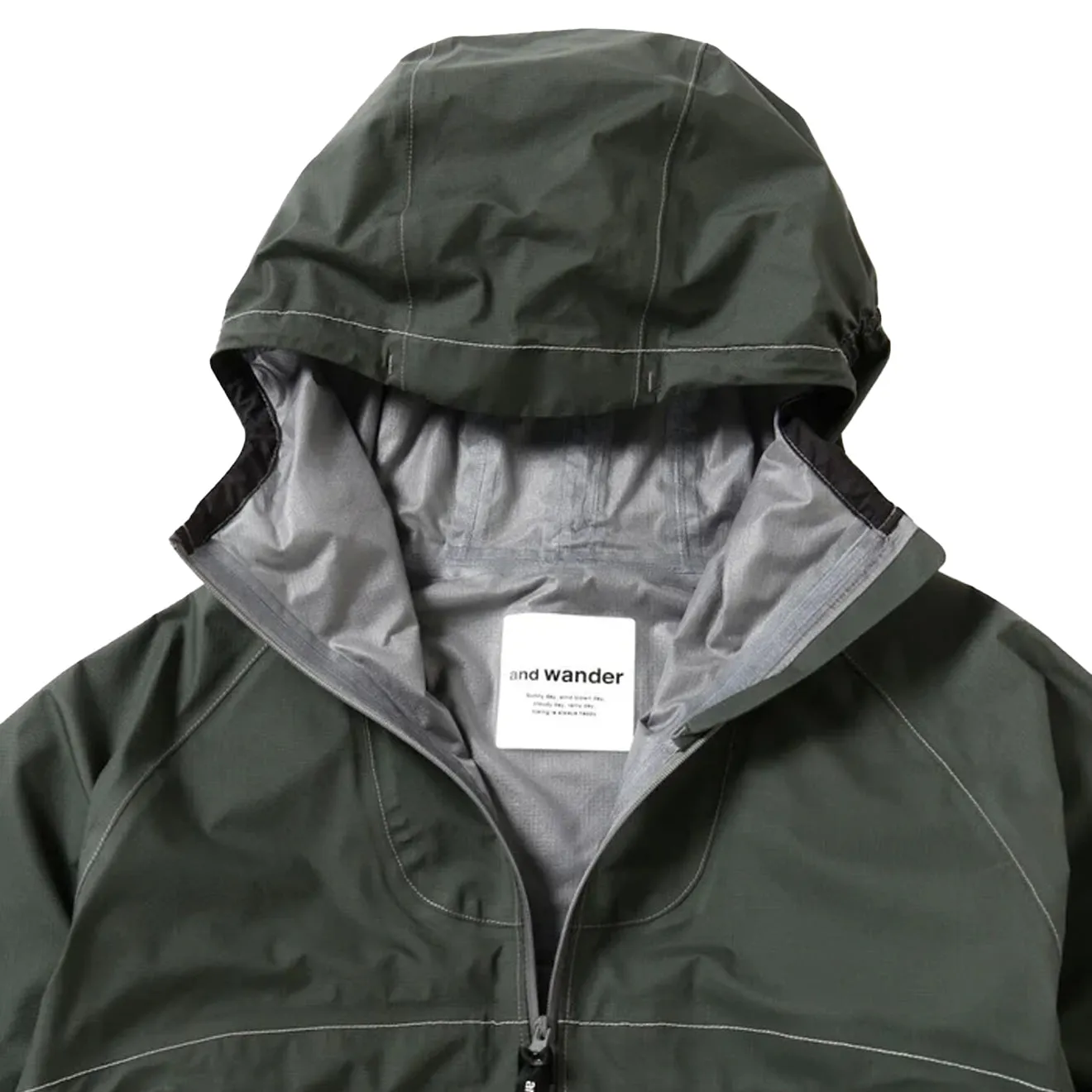 Save More Now And Wander 3L Ul Rain Jacket Green