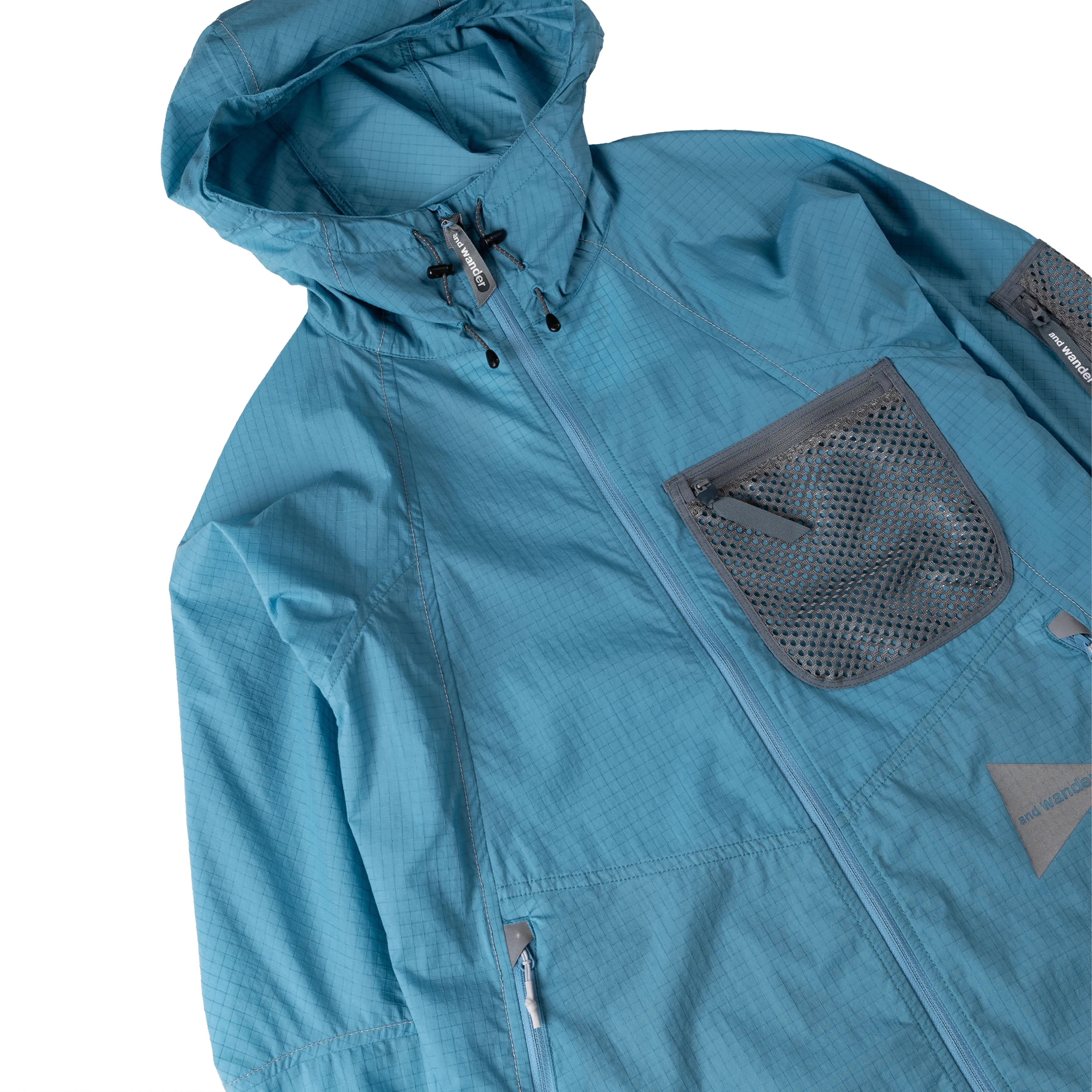 Gift Sale Event And Wander Breath Rip Hoodie Light Blue