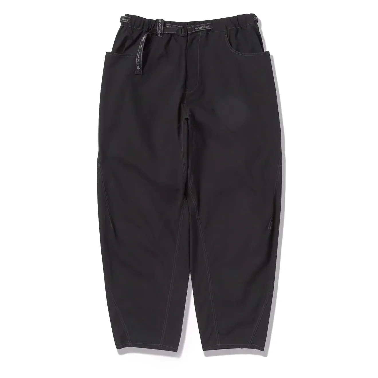 Deal of the Day Best Seller Discount And Wander High Count Cloth Wide Pants Black