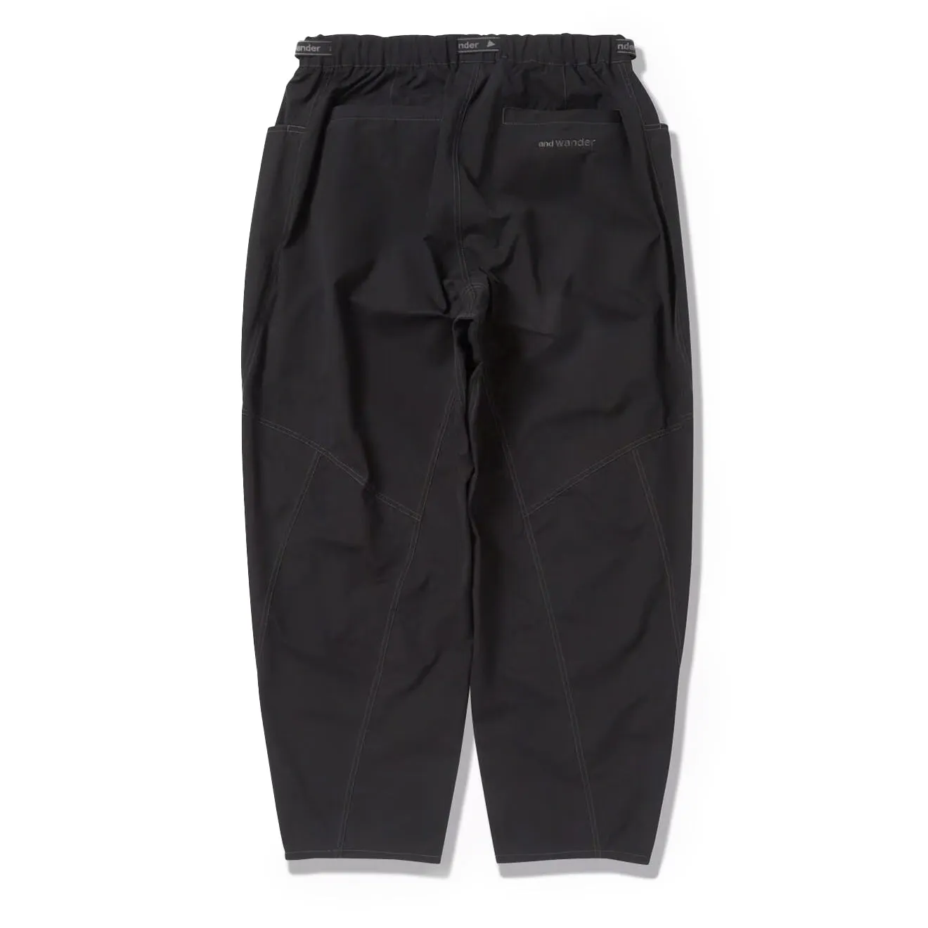 And Wander High Count Cloth Wide Pants Black Exclusive Online Offer Save Big Today