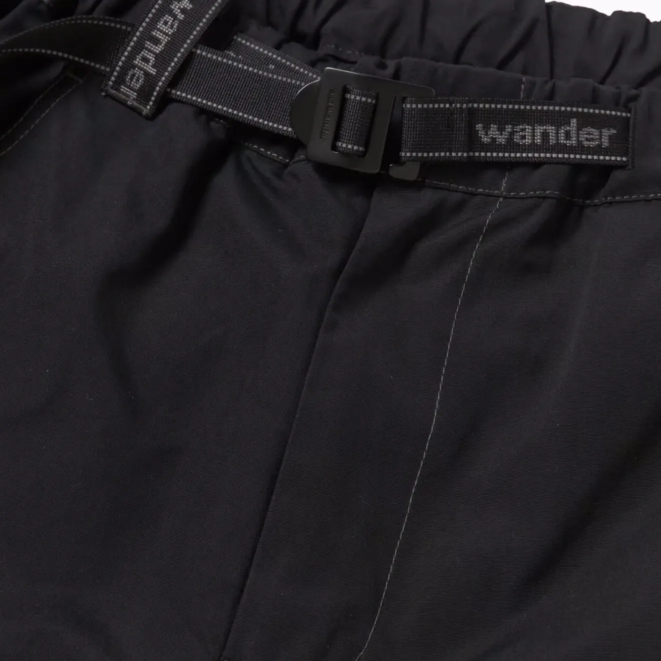 And Wander High Count Cloth Wide Pants Black Daily Clearance Deal