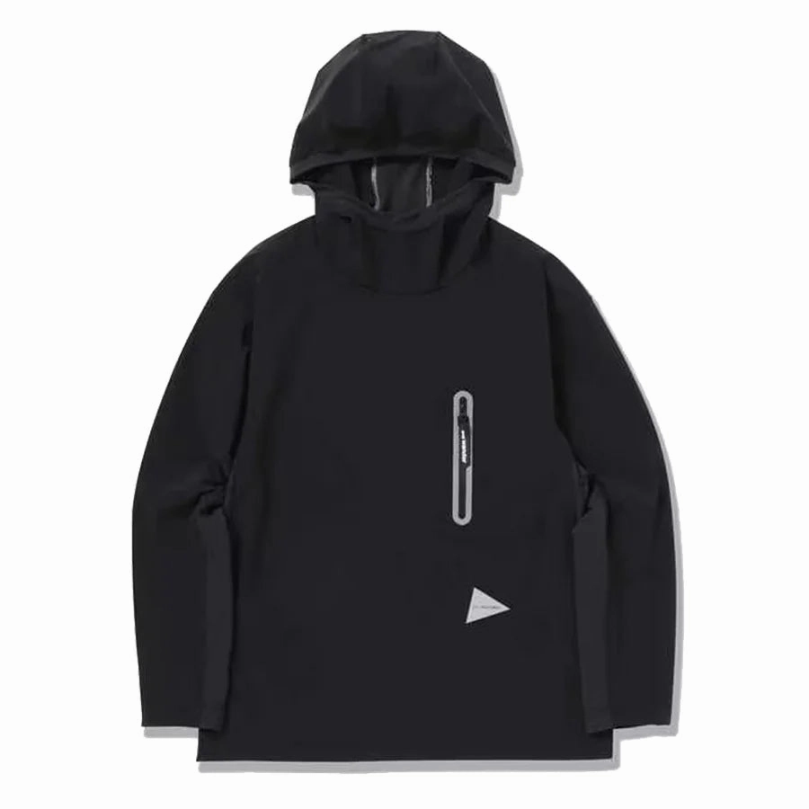 And Wander Cool Touch Pocket Hoodie Black Mega Hot Offer Big Savings Today