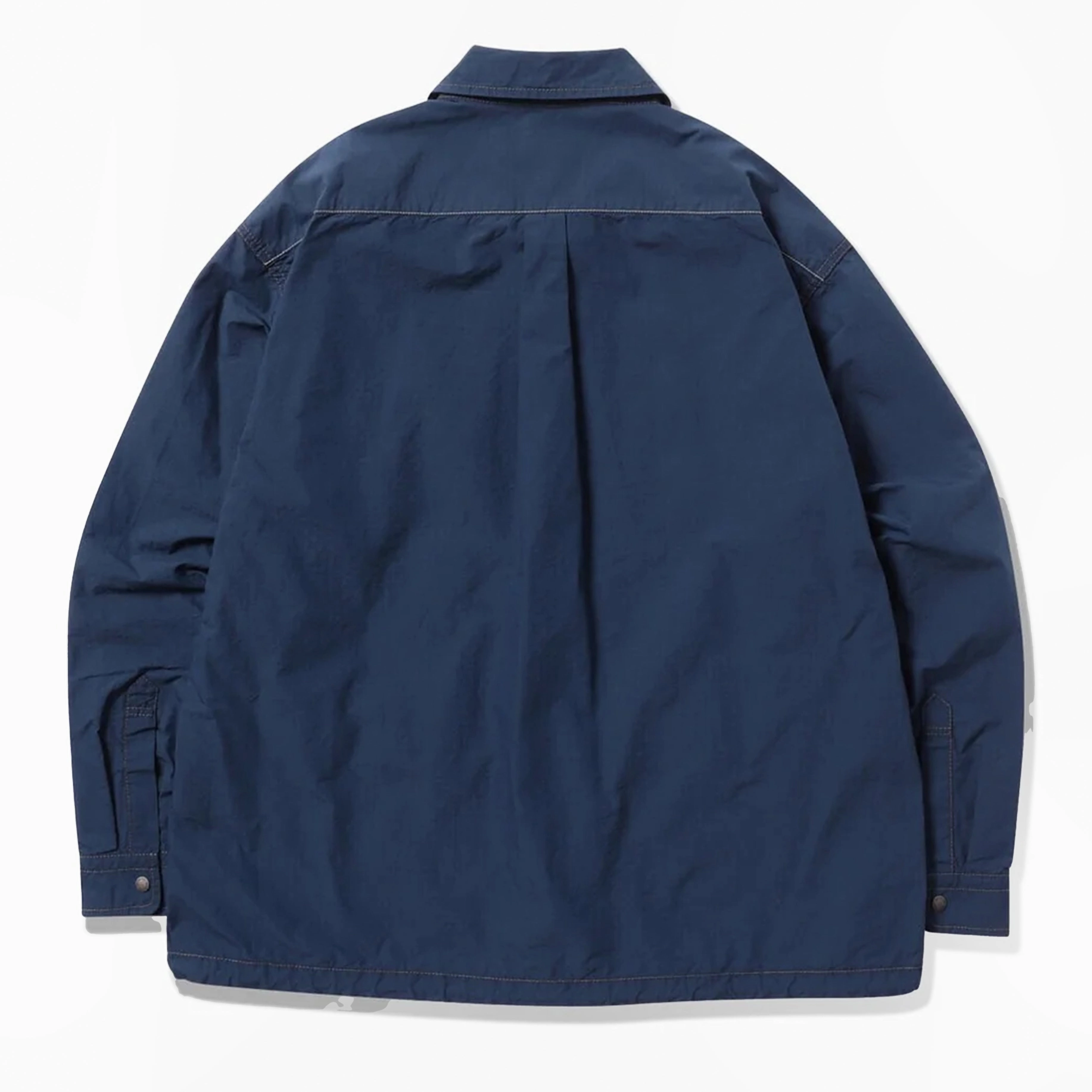 And Wander Cordura Cotton Rip Shirt Jacket Blue Biggest Savings Now