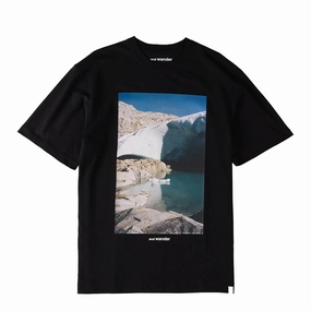 Online Exclusive Deal Today Only Special And Wander Gracier Printed T-Shirt Black