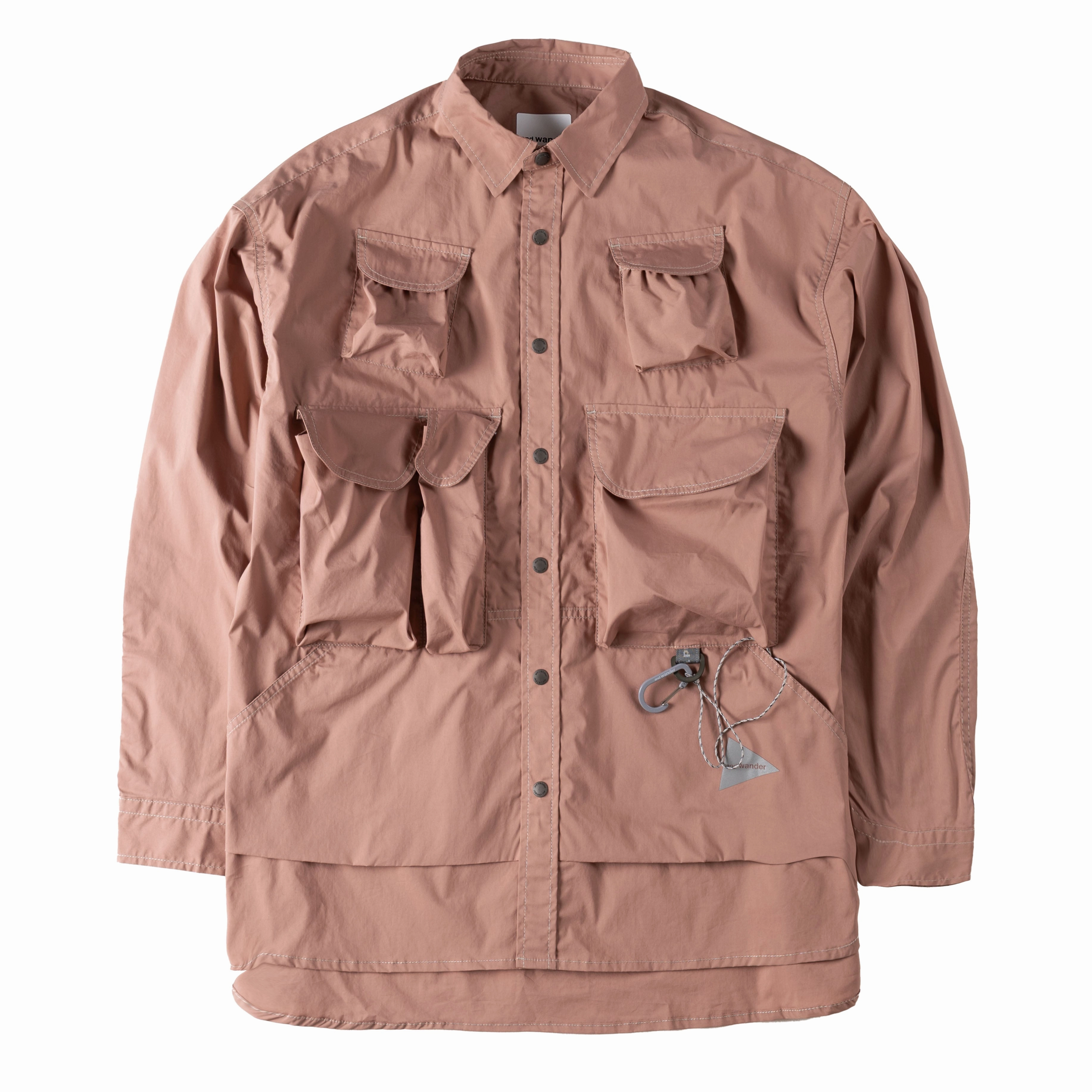 Today Only Steal And Wander Multi Pocket Shirt Pink