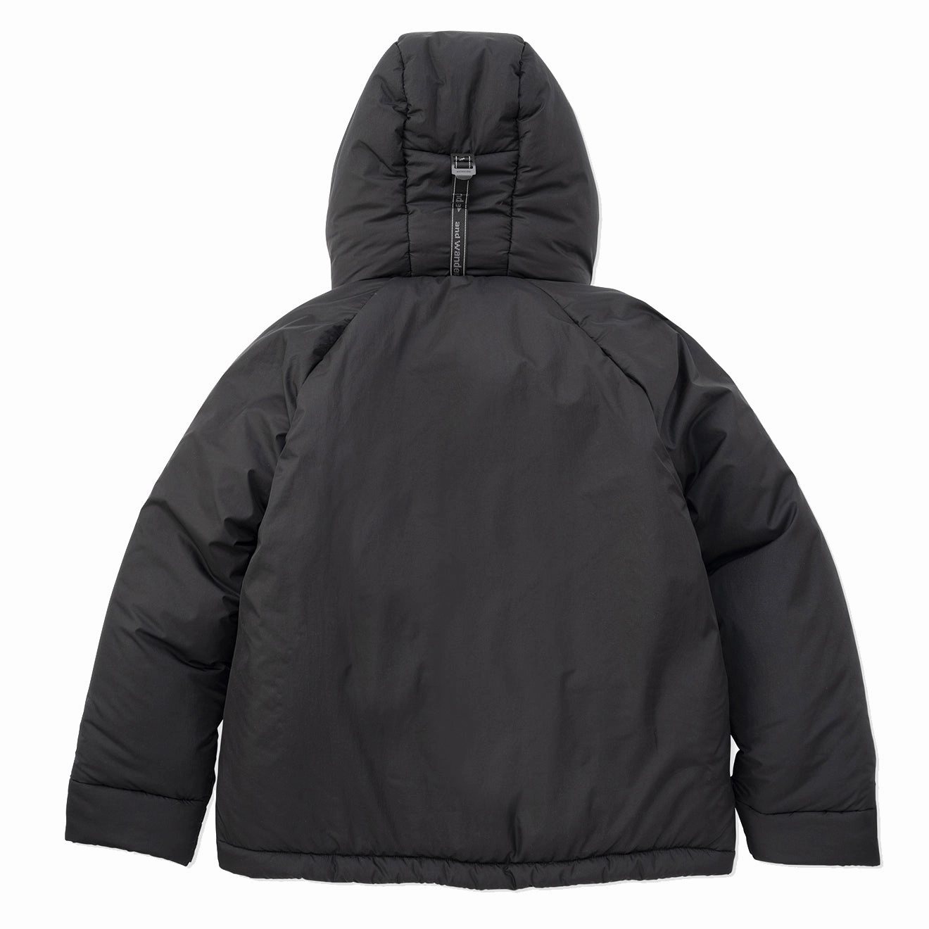 And Wander X Maison Kitsune Insulation Jacket Black Save Big Today